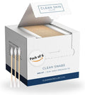Clean Skin Club Clean Swabs 6 Pack - Biodegradable Cotton Swabs