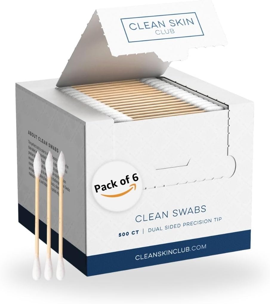Clean Skin Club Clean Swabs for Makeup and Nail Polish Touch-ups