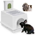 HOP Rabbit Litter Box for Rabbits and Small Animals - Less Mess