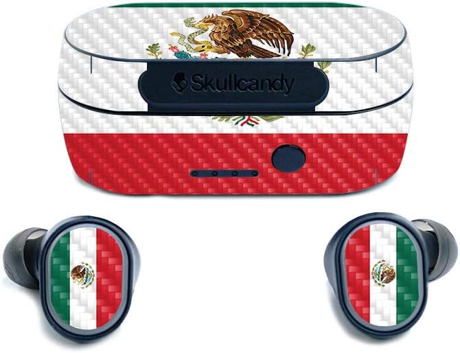 Protective Mexican Flag Skin for Skullcandy Sesh Earbuds