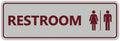 All Gender Restroom Sign Large 5 Pack - Durable, Inclusive Markers