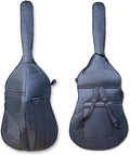 3/4 Upright Double Bass Bag Oxford Cloth with Soft Lining - Protective