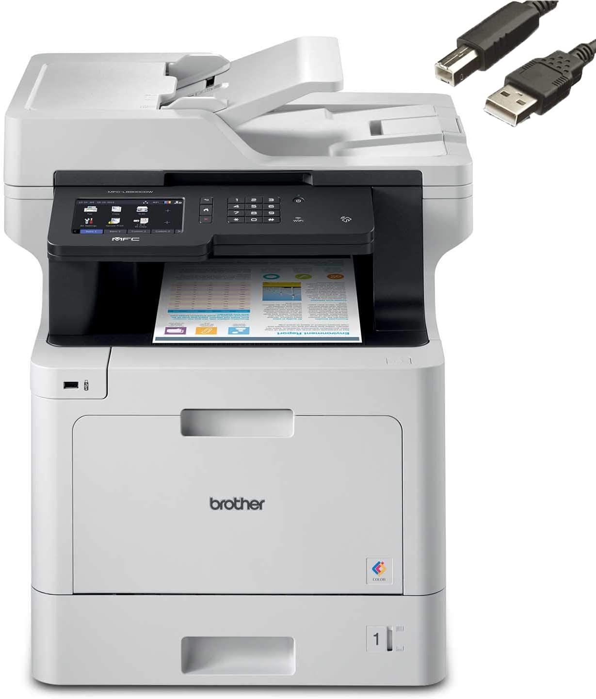 Brother Color Laser Printer - Fast, Efficient All-in-One