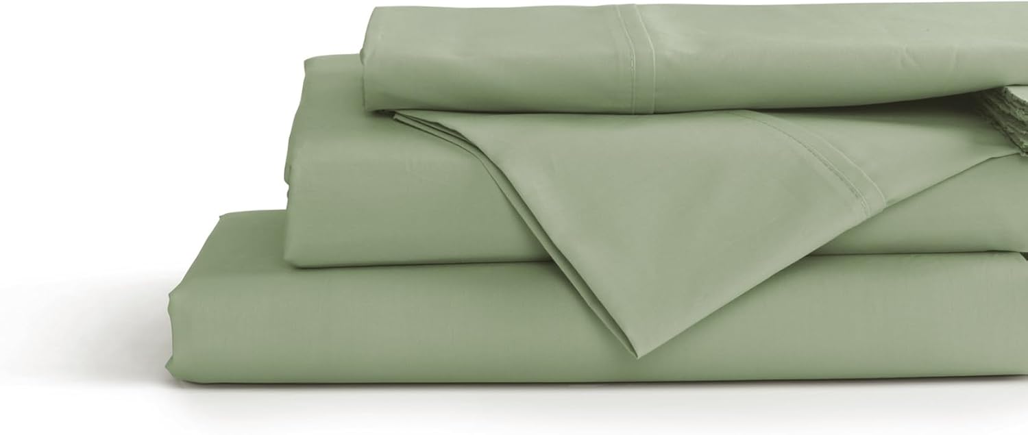 100% Cotton Percale Twin XL Sheets Set for Crisp Comfort