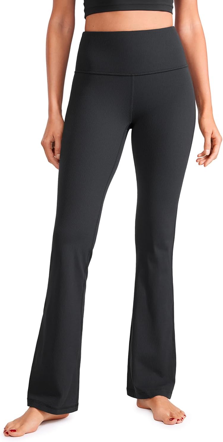 CRZ YOGA High Waist Flare Leggings - 31: Comfy Bootcut Yoga Pants