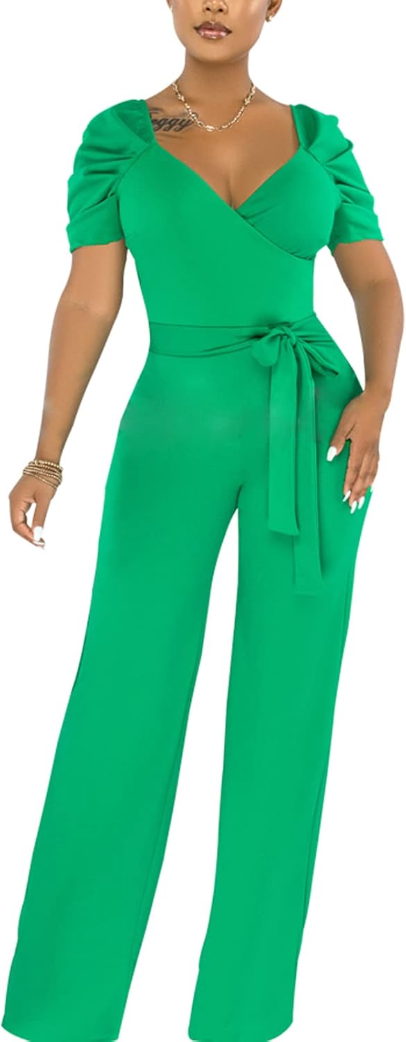 ZonJie Sexy Jumpsuits for Women Plus Size Summer Party Wear