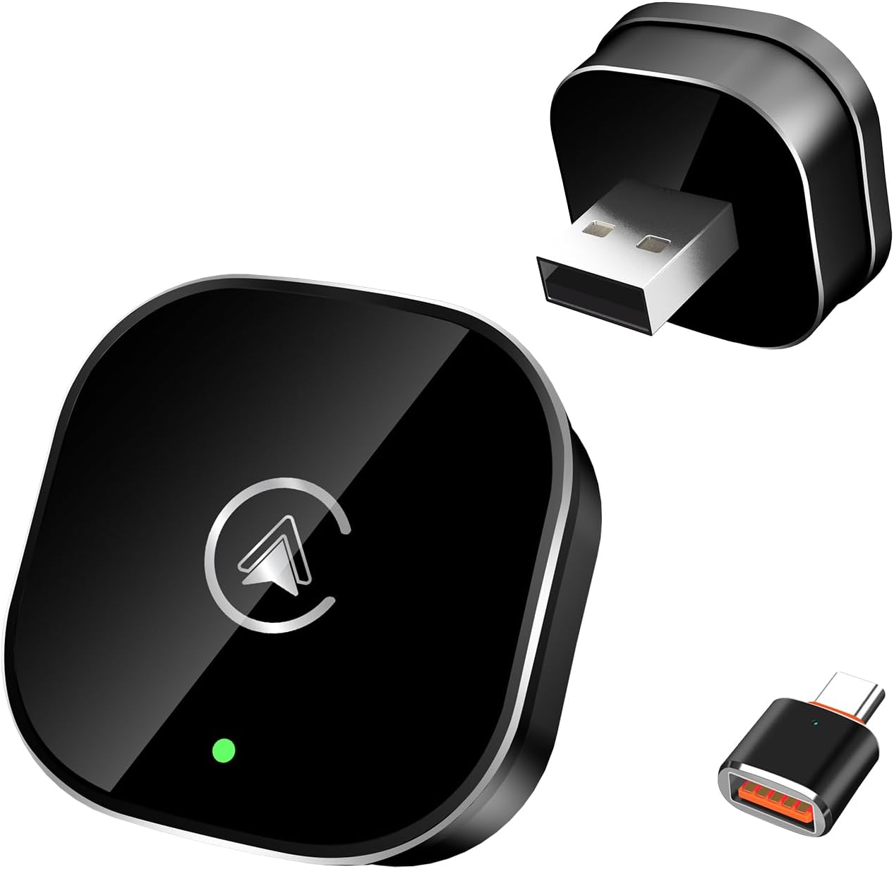 2026 New Wireless CarPlay Adapter for iPhone & Android Devices