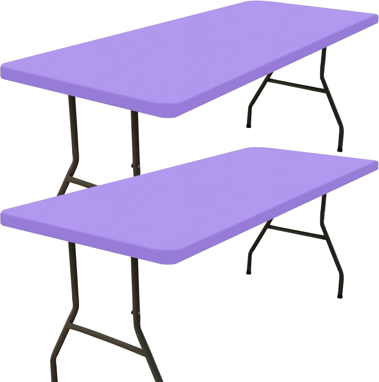 Smiry Waterproof Elastic Fitted Tablecloths for All Occasions