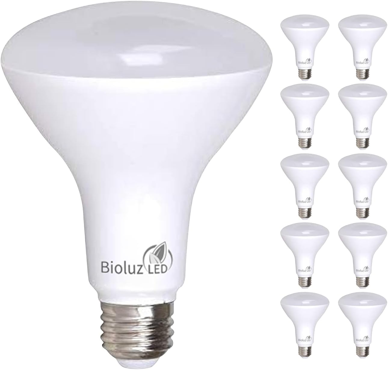 Bioluz LED BR30 Bulbs - Energy Efficient Indoor Flood Lights