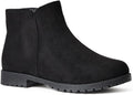 FabKids Girls Ankle Boots Short Booties Side Zipper - Easy On & Cute