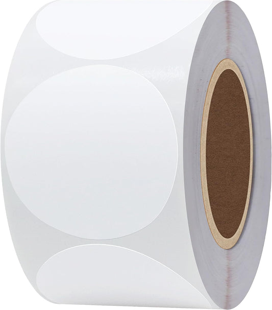 750 2 Direct Thermal Color Stickers - Multifunctional labels for Barcode, QR Code