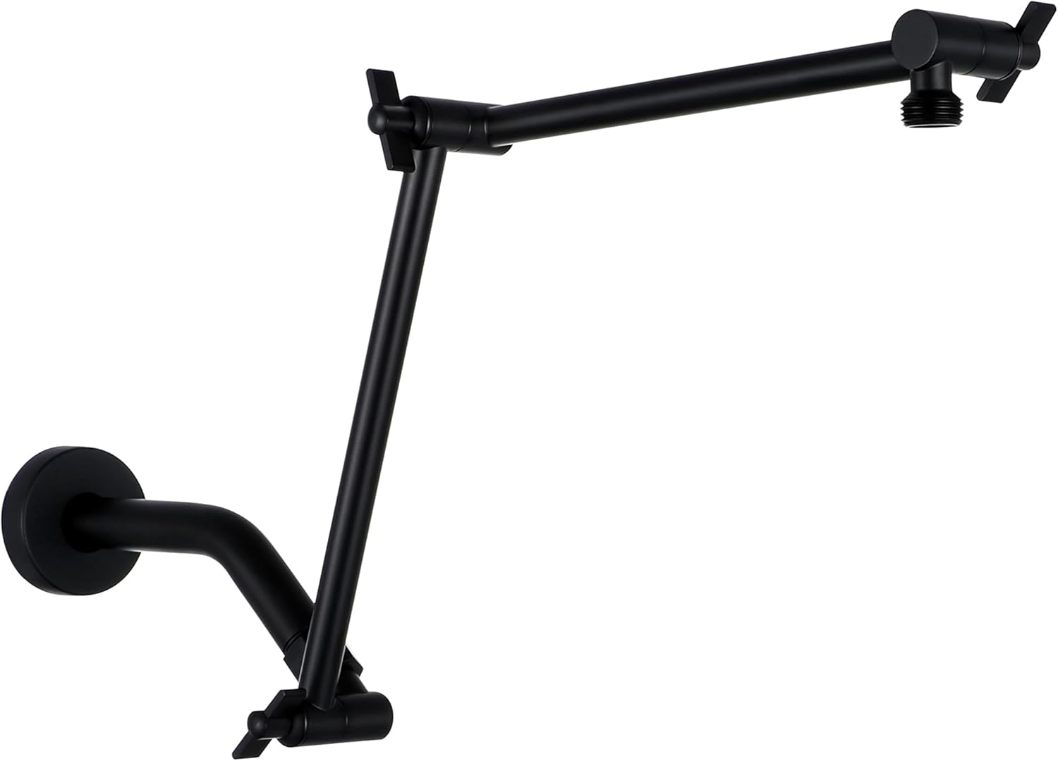 G-Promise 18 Inch Shower Head Extension Arm for Modern Bathrooms