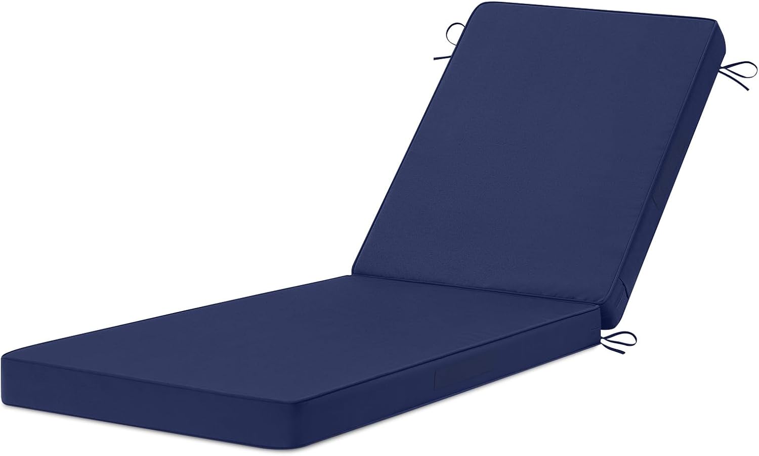 Chaise Lounge Cushions Outdoor with Triple-Waterproof Design