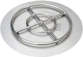 Stanbroil 18in Round Stainless Steel Fire Pit Burner Pan - Durable