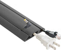 UT Wire 3-Channel Cord Protector & Concealer for Floor - 30FT