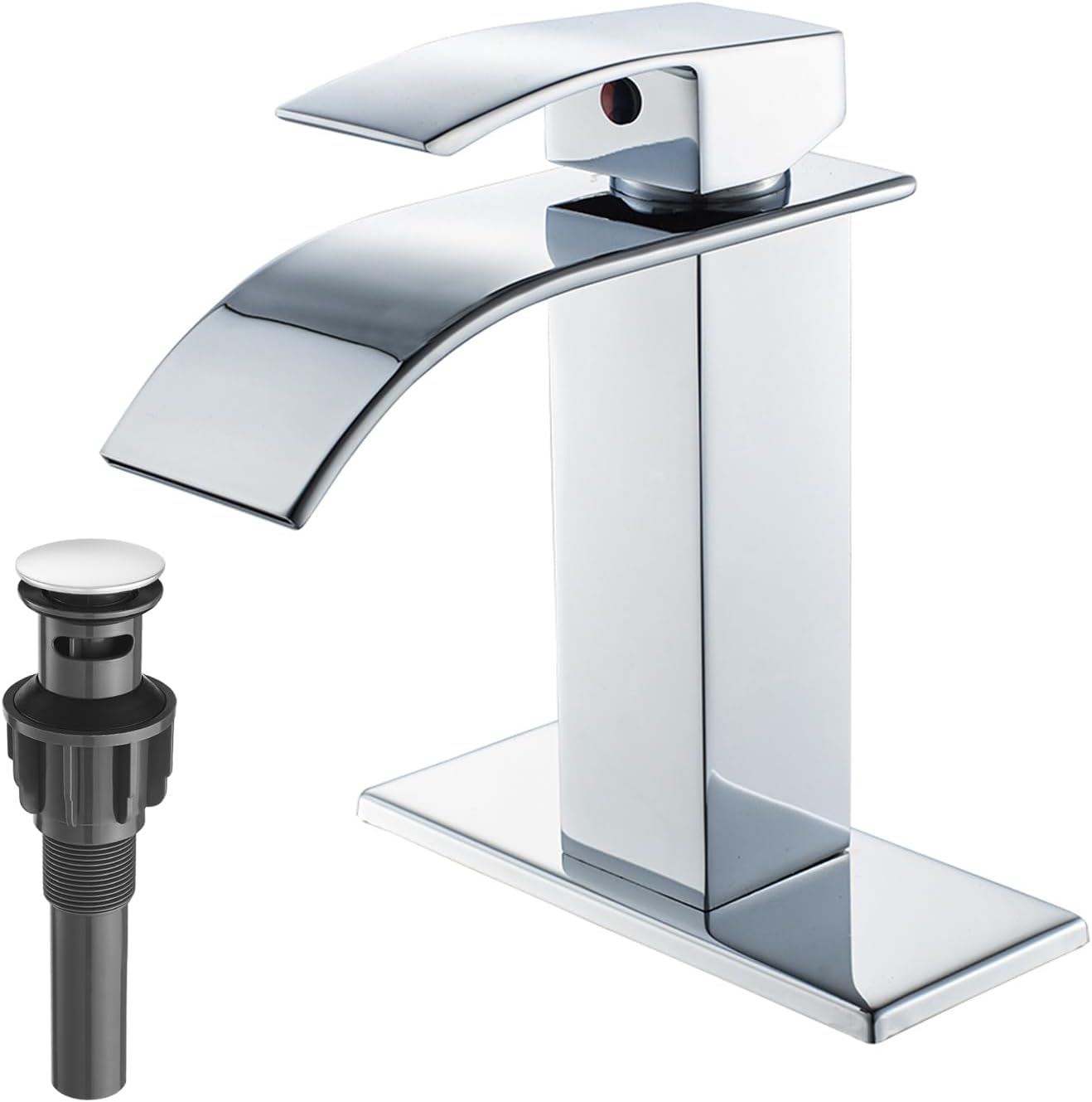 VOTON Chrome Bathroom Faucets for Modern Sink Designs