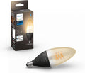 Philips Hue White Ambiance Filament E12 Candle Bulb - Smart White