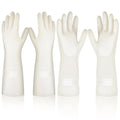2 Pairs, 15IN Reusable Latex-Free Cleaning Gloves