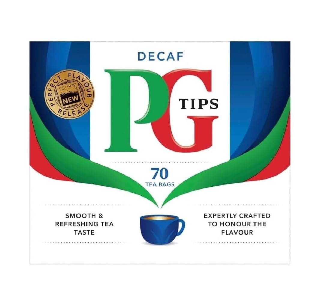 PG Tips Decaf Tea Bags - Flavorful Brew in Pack of 6