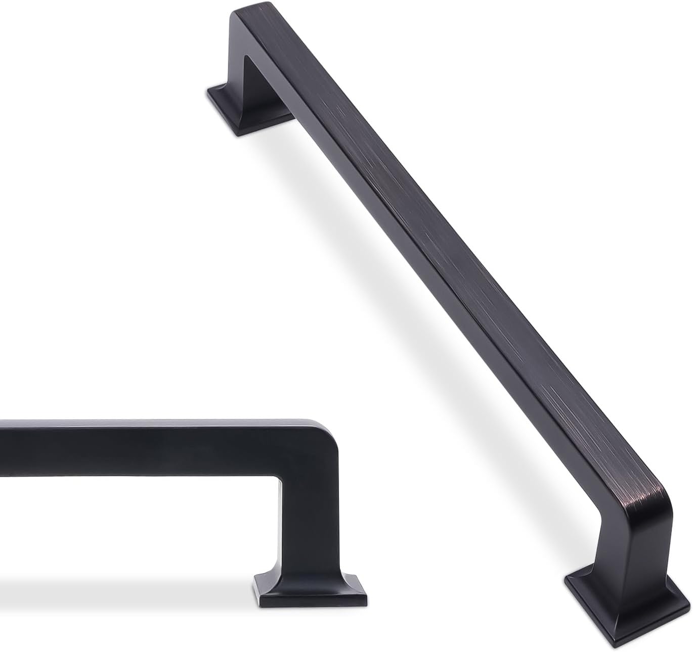 10 Pack 6-1/4 Inch Kitchen Cabinet Handles in Oil Rubbed Bronze