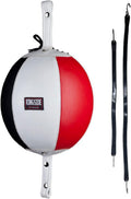 Ringside Leather Boxing Double End Bag - Improves Reflexes Fast