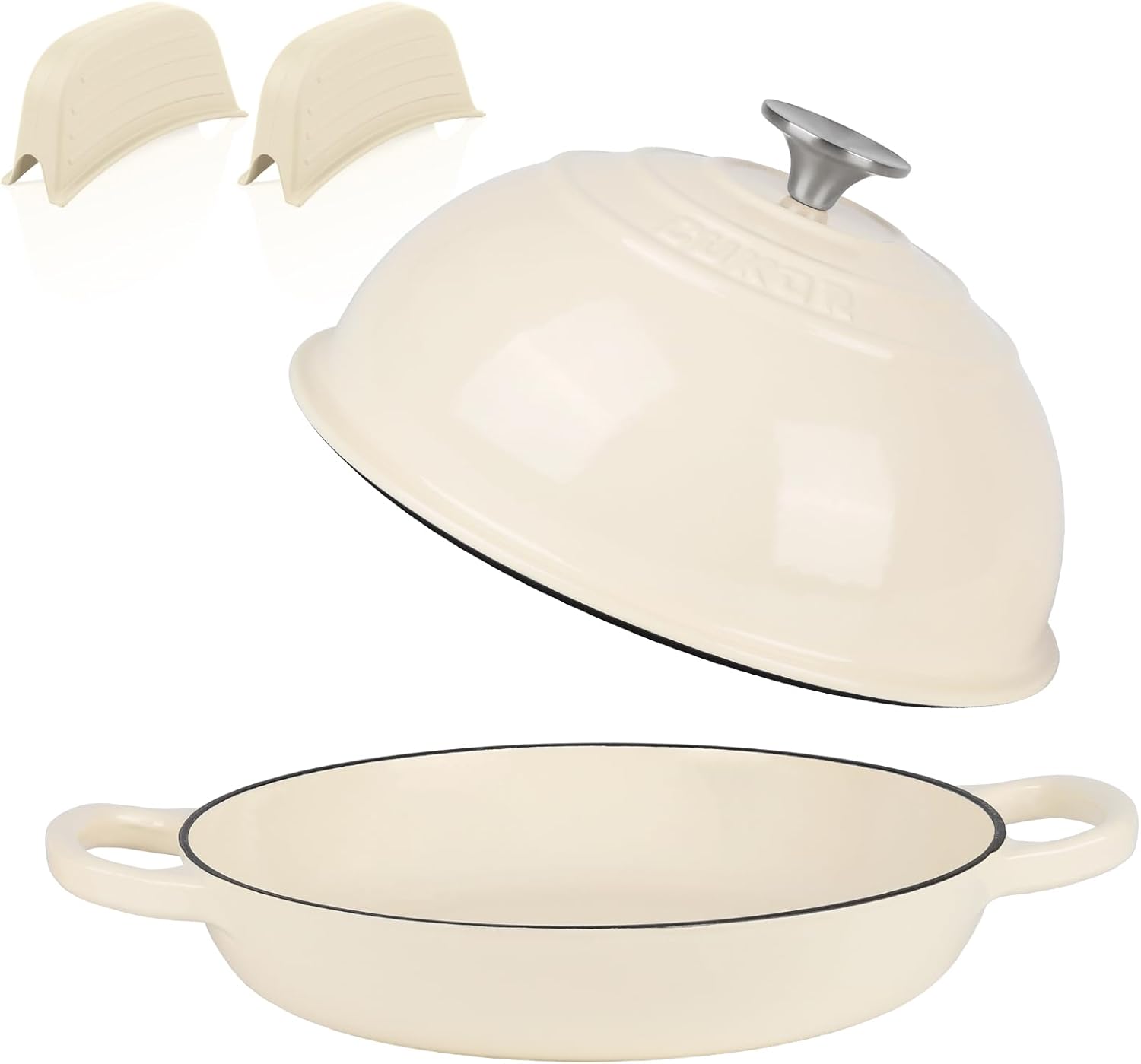 CUKOR 7QT Dutch Oven Pot for Baking, Braising, and Stewing