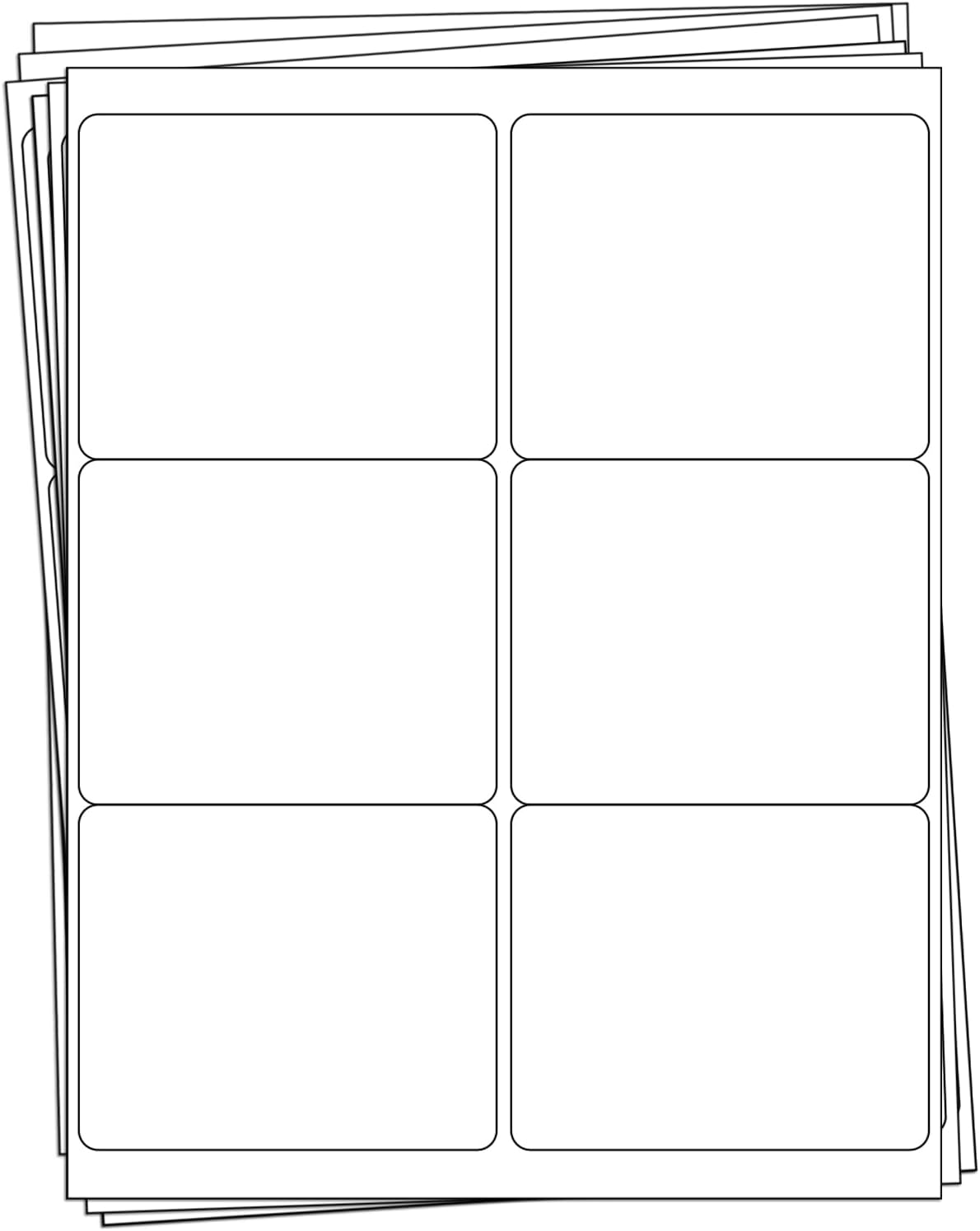 BESTEASY 3-1/3 X 4 Inches Shipping Address Labels for Easy Use