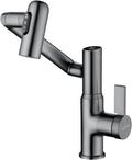 Lefton Rotatable Bathroom Faucet with Fahrenheit Temperature Display