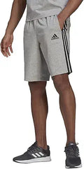 adidas Men's Essentials 3-Stripes Shorts - Comfortable AEROREADY