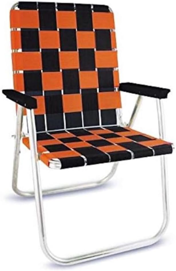 Folding Aluminum Outdoor Patio Lawn Chair for Halloween Fun