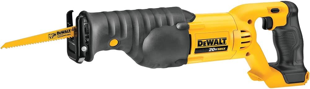 DEWALT 20V MAX Reciprocating Saw for Fast Cutting and Control