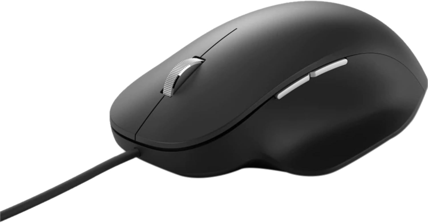 Microsoft Ergonomic Mouse Black - Comfortable Design
