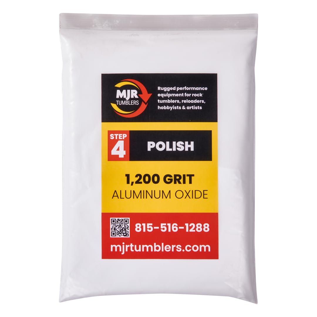 20lb Premium 1200 Aluminum Oxide Rock Polishing Grit for Tumblers