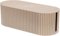 Cable Management Box Cord Hider Organizer - Large Light Brown