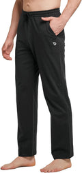 baleaf men's sweatpants casual lounge cotton pajama yoga pants - comfy