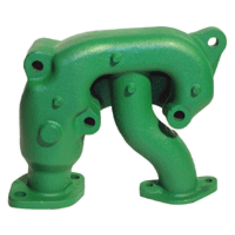 RAParts B2472R Exhaust Manifold for John Deere Tractors