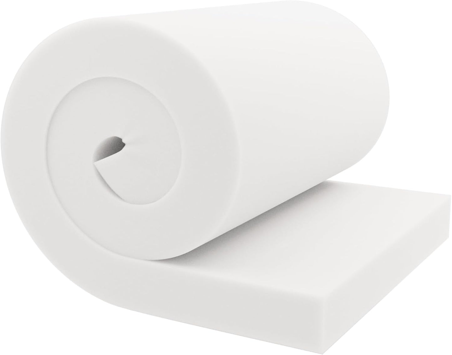 GoTo Foam Upholstery Cushion 3in Height 24in Width 120in Length