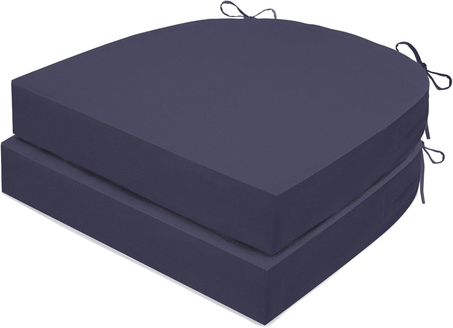 Outdoor Chair Cushions Set of 2 for Garden Sofa & Dining Use