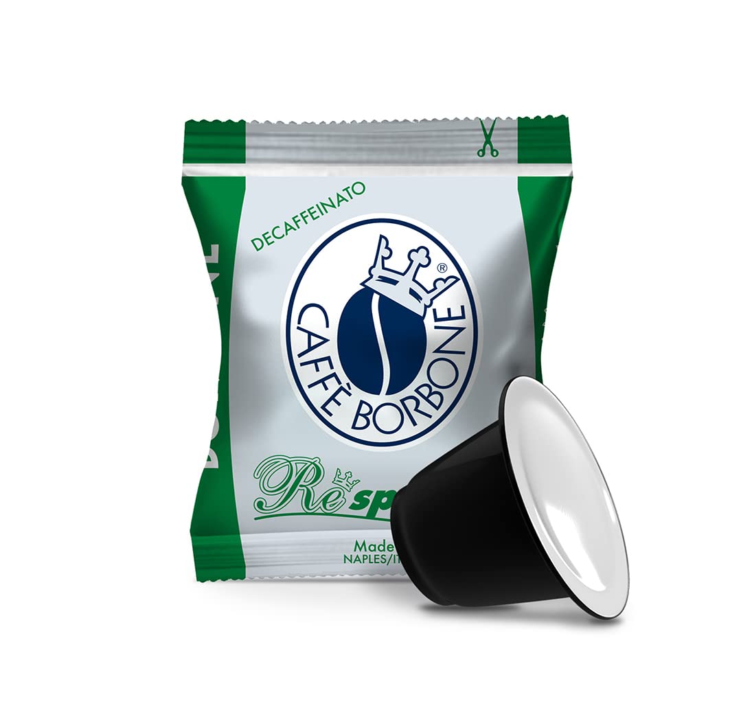 Caffe Borbone Decaffeinated Espresso Pods for Nespresso Machines