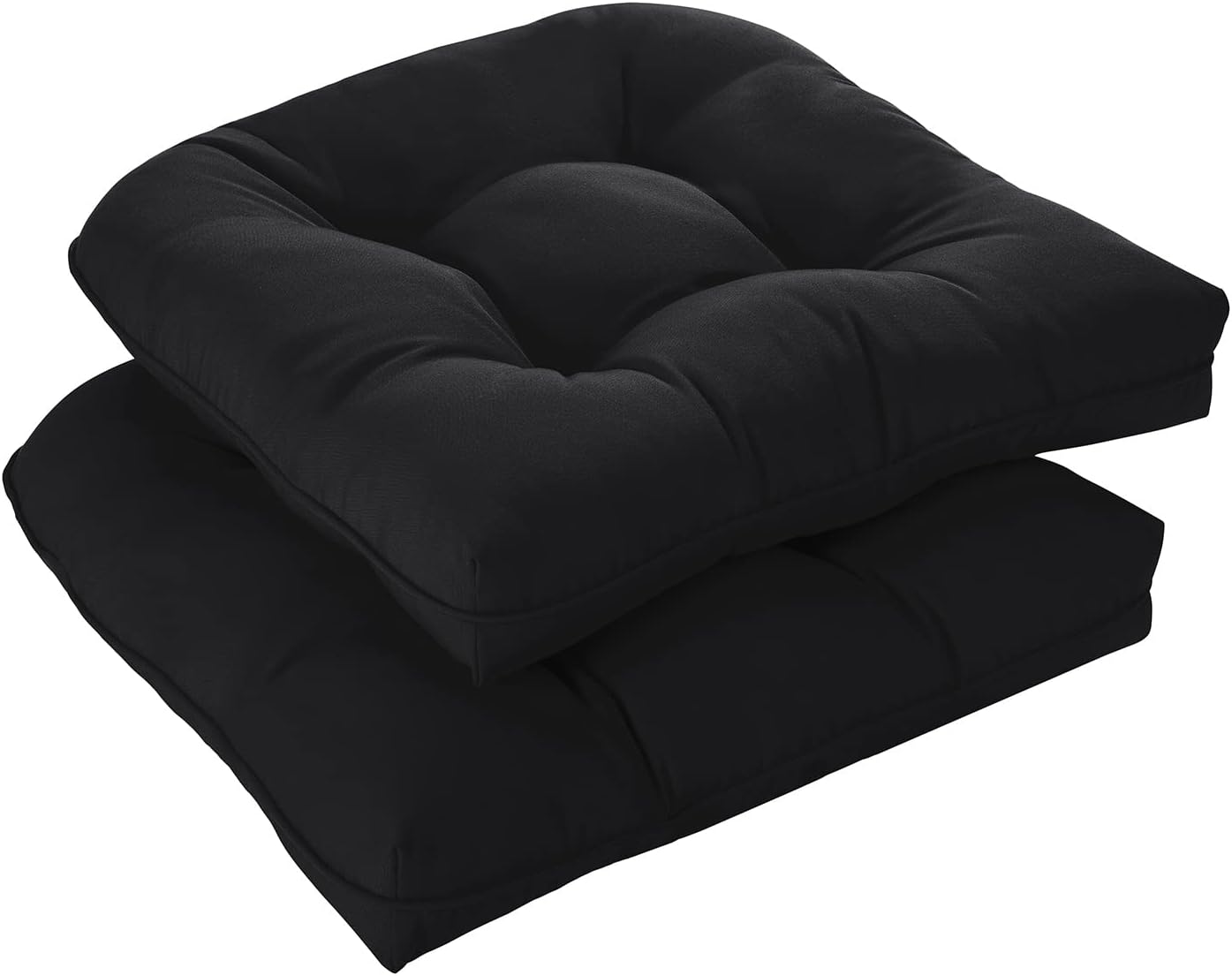 Downluxe Outdoor Chair Cushions Set of 2 for Patio Furniture