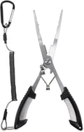 Stainless Steel Fishing Pliers Hook Remover - Rustproof Multitool
