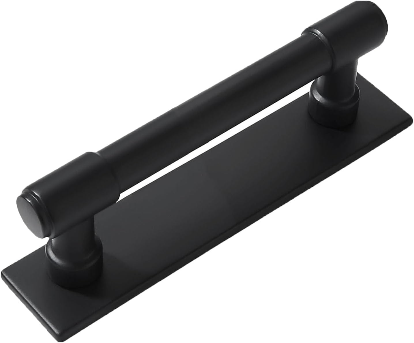 Khtumeware 5 Pack Black Cabinet Pull Backplate for Kitchen