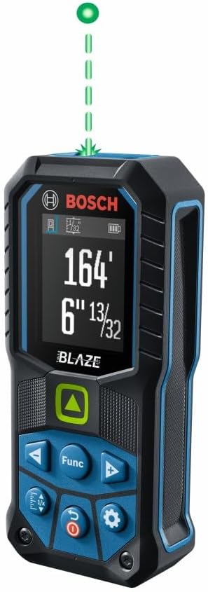 Bosch GLM165-25G Blaze Green-Beam Laser Measure Review