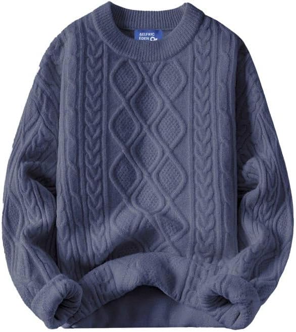 Oversized Sweater for Women: 90s Vintage Cable Knit Style