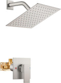 Airuida Shower Faucet Set with 8 Inch Rain Shower Head