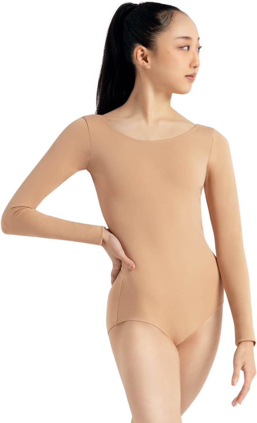 Capezio Long Sleeve Leotard for Women - Soft and Breathable