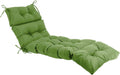 QILLOWAY Chaise Lounge Cushion Dark Green - Indoor/Outdoor Comfort