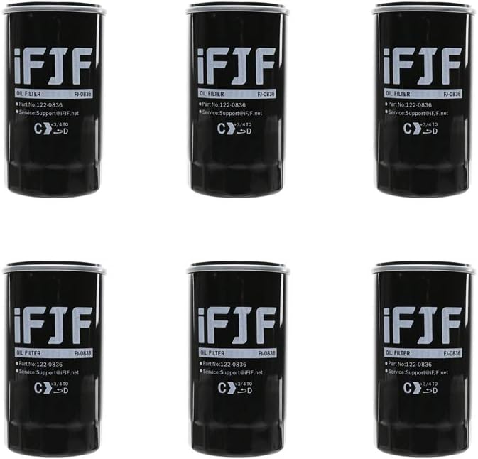 iFJF 122-0836 Oil Filter Replacement for RV QG 5500/7000 Series