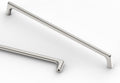 10 in Brushed Satin Nickel Cabinet Pulls 6 Pack - Sturdy Upgrade