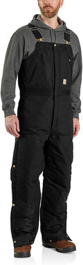 Carhartt Men's Loose Fit Duck Insulated Biberall - Arctic Warmth